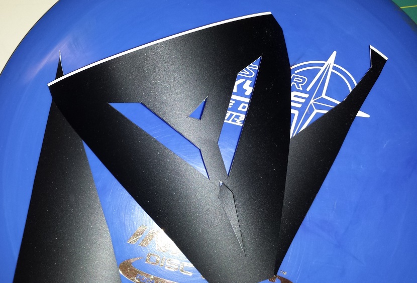 Disc Golf Stencil Dye dabblesmith