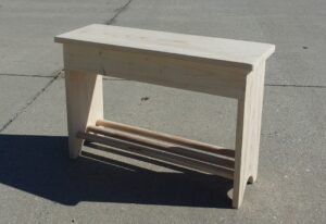 Entryway Bench – part3 (un)finished