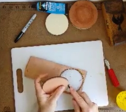 Clean up the edges Clean up the edges